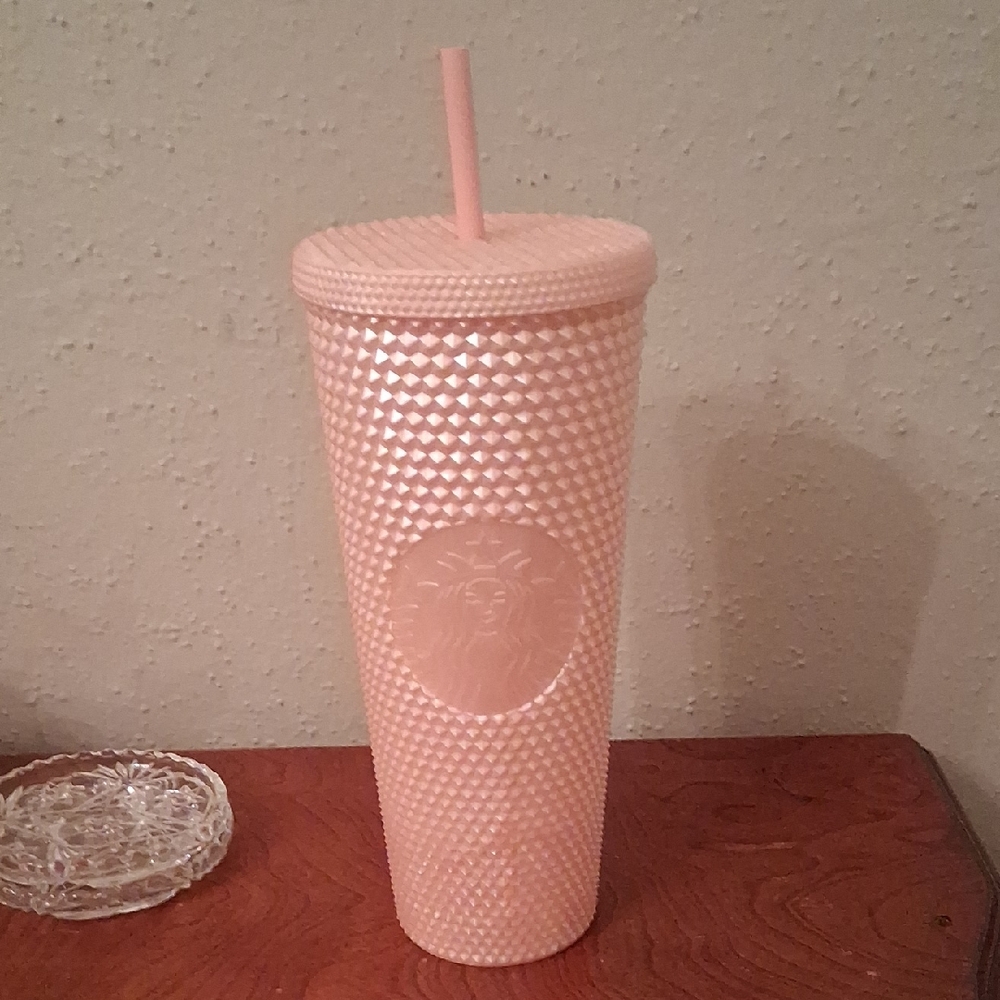 Starbucks Pink Texture Tumbler